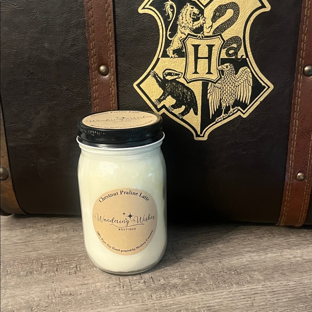 Chestnut Praline Scented 100% Soy Candle